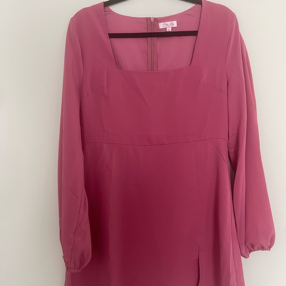 PINK LILY DRESS